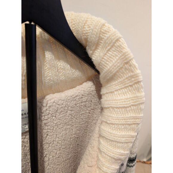 Lucky Brand Sherpa Coat • XXL • Cream Fleece • Cozy Lined • Men’s Outerwear - Picture 4 of 11